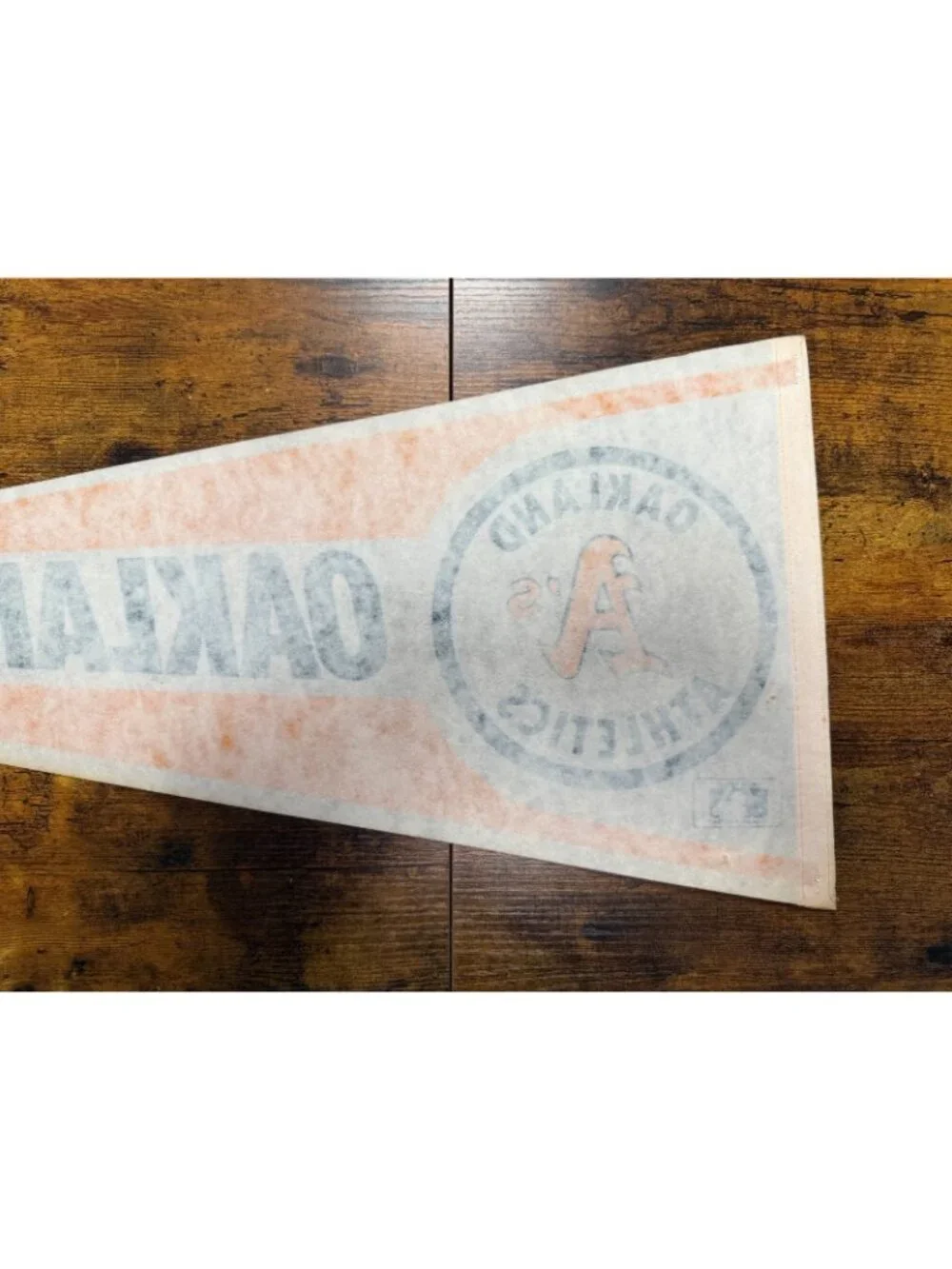Vintage MLB Oakland A's pennant